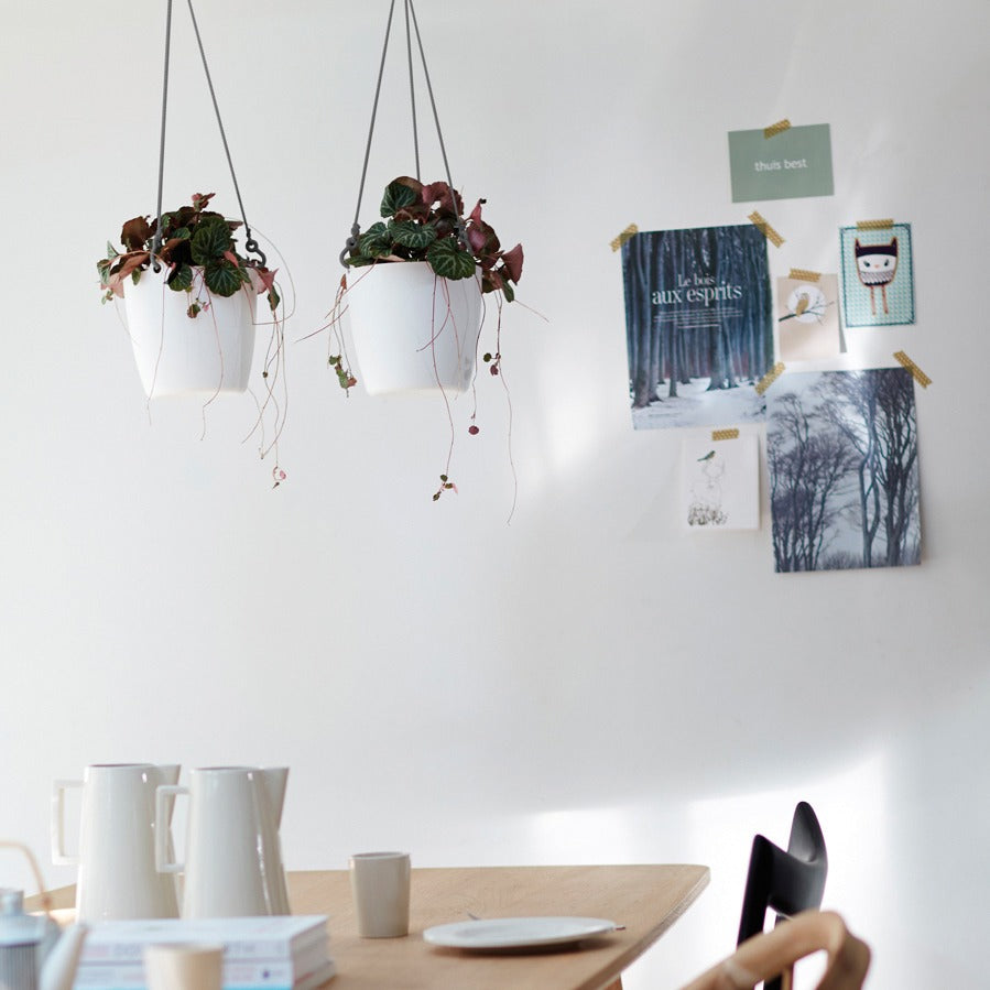 Hanging basket Elho brussels antraciet