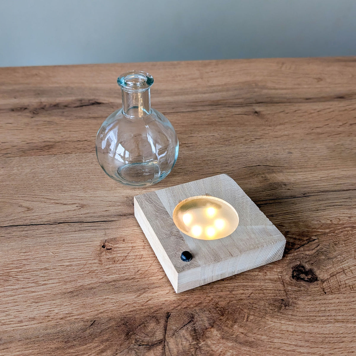 Hydro vaasje 'Samoa' + LED verlichting - - Willemse