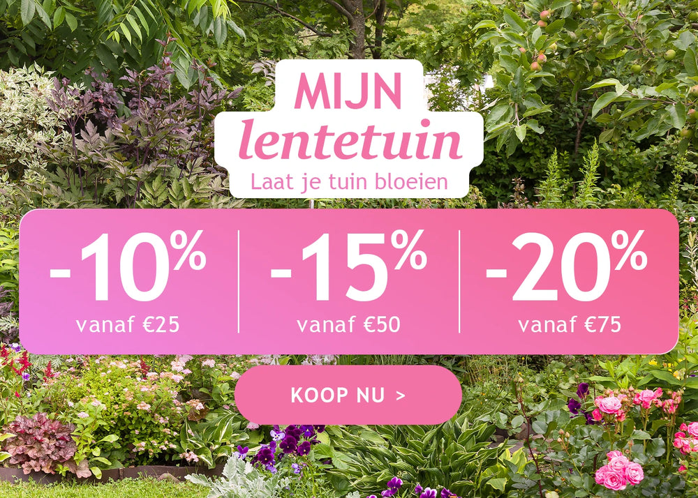 Tot -20%: mijn tuin in de lente!