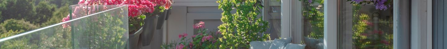 Balkon met gematigd klimaat