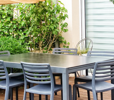 Verschillende terrassenstijlen