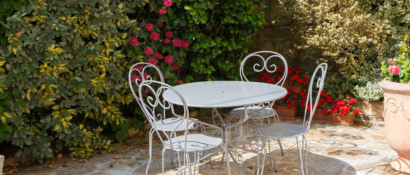 Bloeiende planten voor het terras