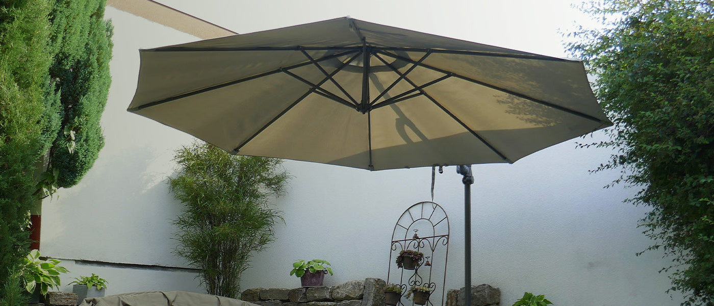 Parasols, prielen en afscherming