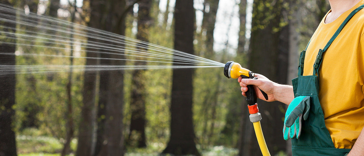 Watergeefsystemen en regentonnen