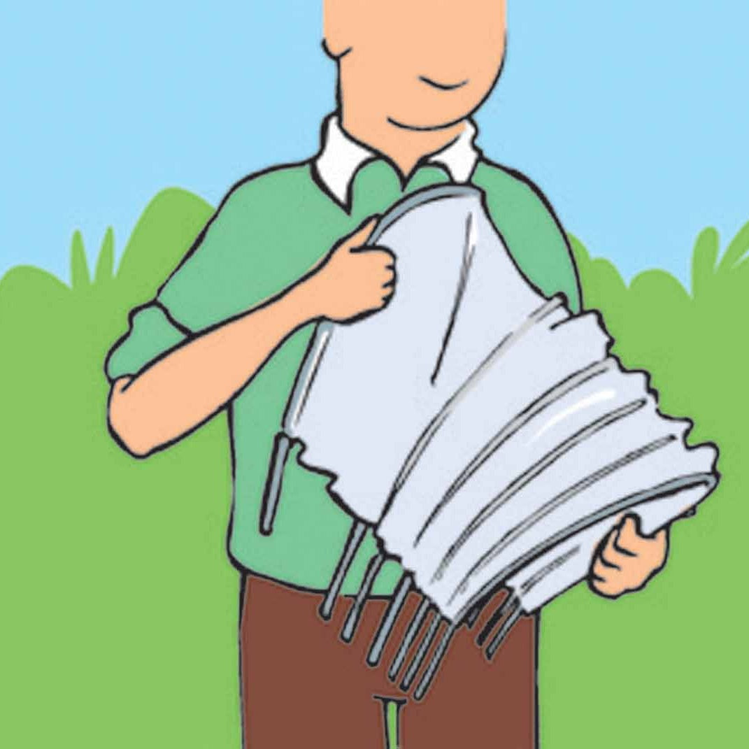 Kweekbenodigdheden moestuin - Tunnel Voorgemonteerd accordeon - 