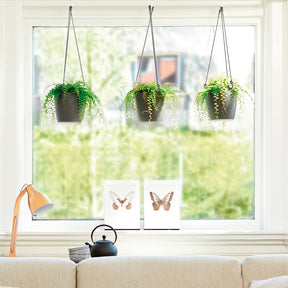 Hanging basket Elho brussels wit