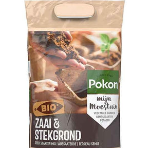 Zaai & stekgrond - Biologisch 10 liter - Pokon - Willemse