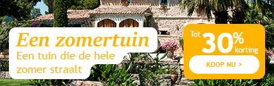 Een zomertuin tot 30% korting!