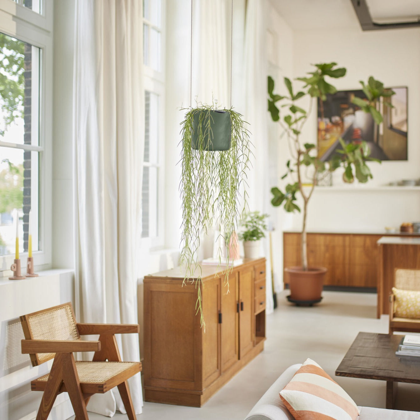 Verkoop Hangpotten - Hangpot B voor swing groen ELHO