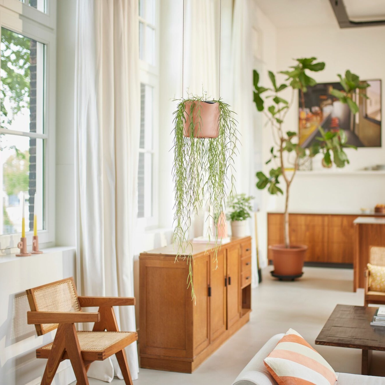 Verkoop Hangpotten - Hangpot B voor swing roze ELHO