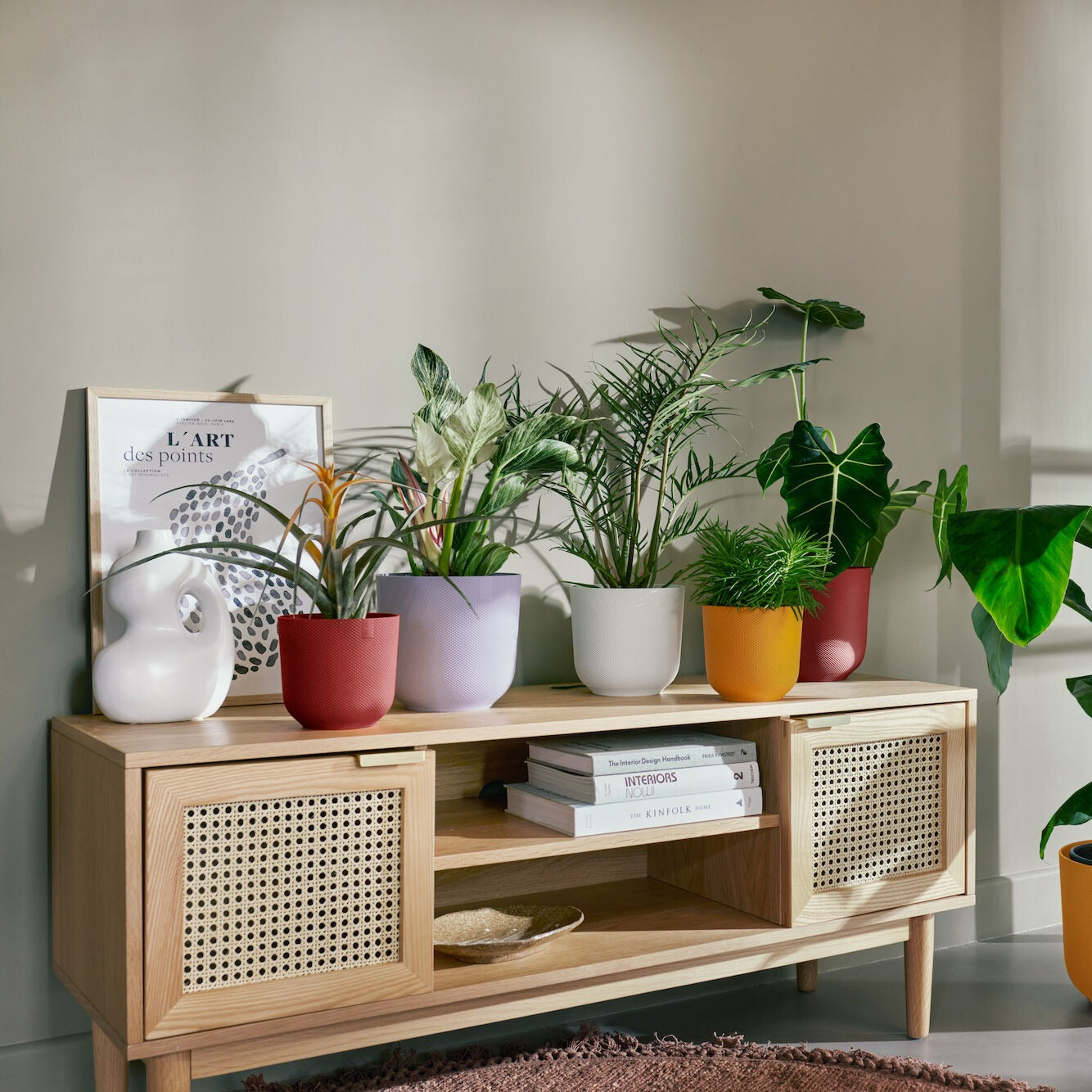 Bloempot Jazz geel ELHO - Binnenpotten - Willemse