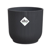 Elho Bloempot Vibes fold rond -  antraciet