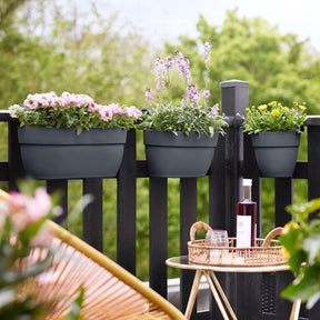 Balkonbak Vibia campana easy hanger large antraciet