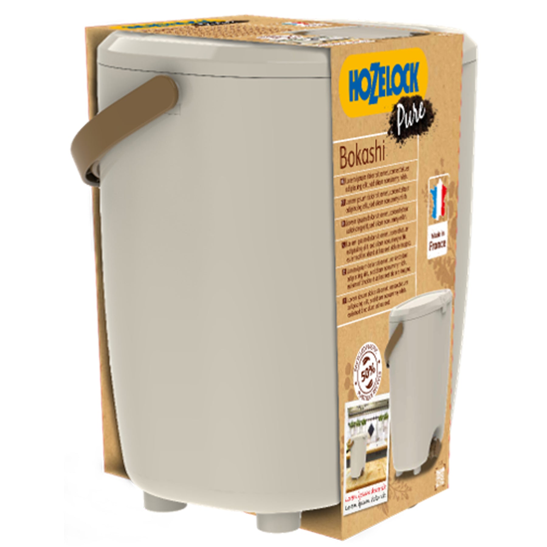 Onderhoud en Materiaal  - Kit keuken composteerbak + compost activator HOZELOCK - 