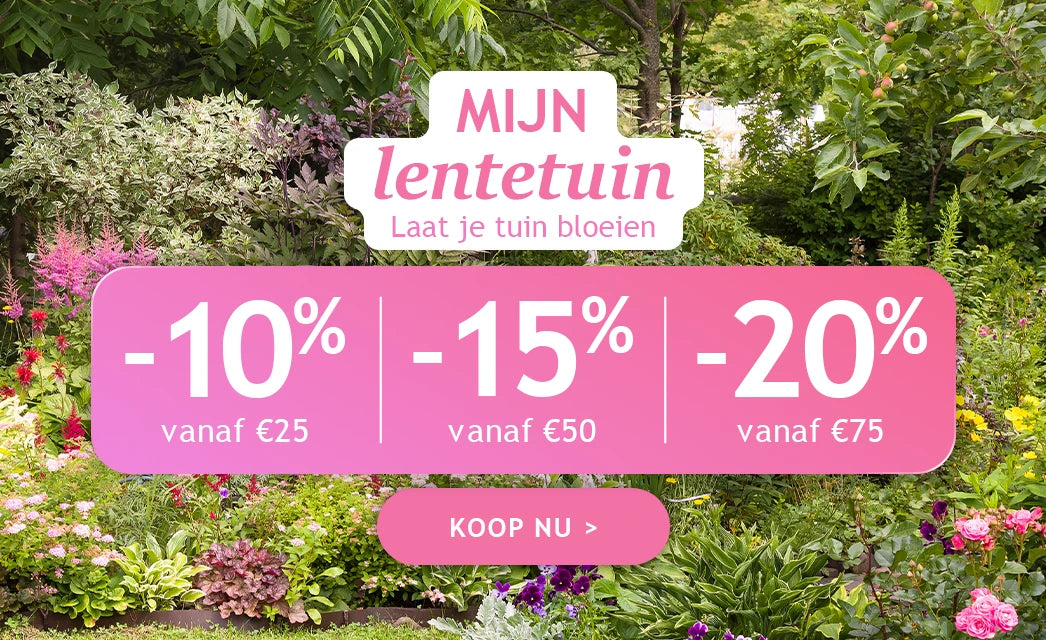Tot -20%: mijn tuin in de lente!
