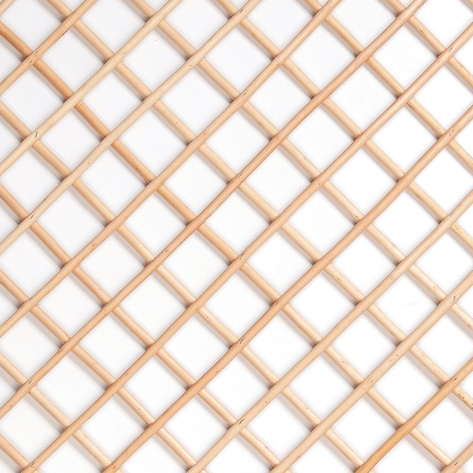 Verlengbare trellis van geschilde natuurlijke wilgentenen -  - Willemse
