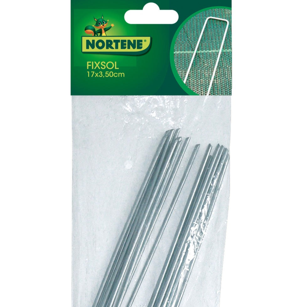 Fixsol metalen nietjes (x10) - Kweekfolie en gronddoek