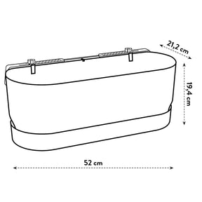 Verkoop Elho balconette Greenville easy balcony Bladgroen