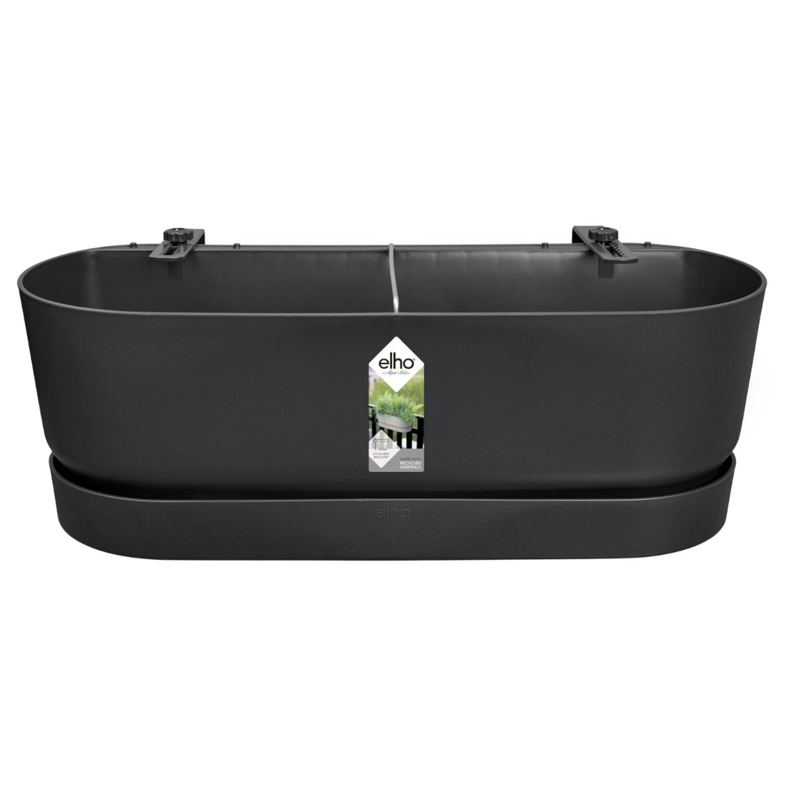 Elho balconette Greenville easy balcony living black -  - Willemse