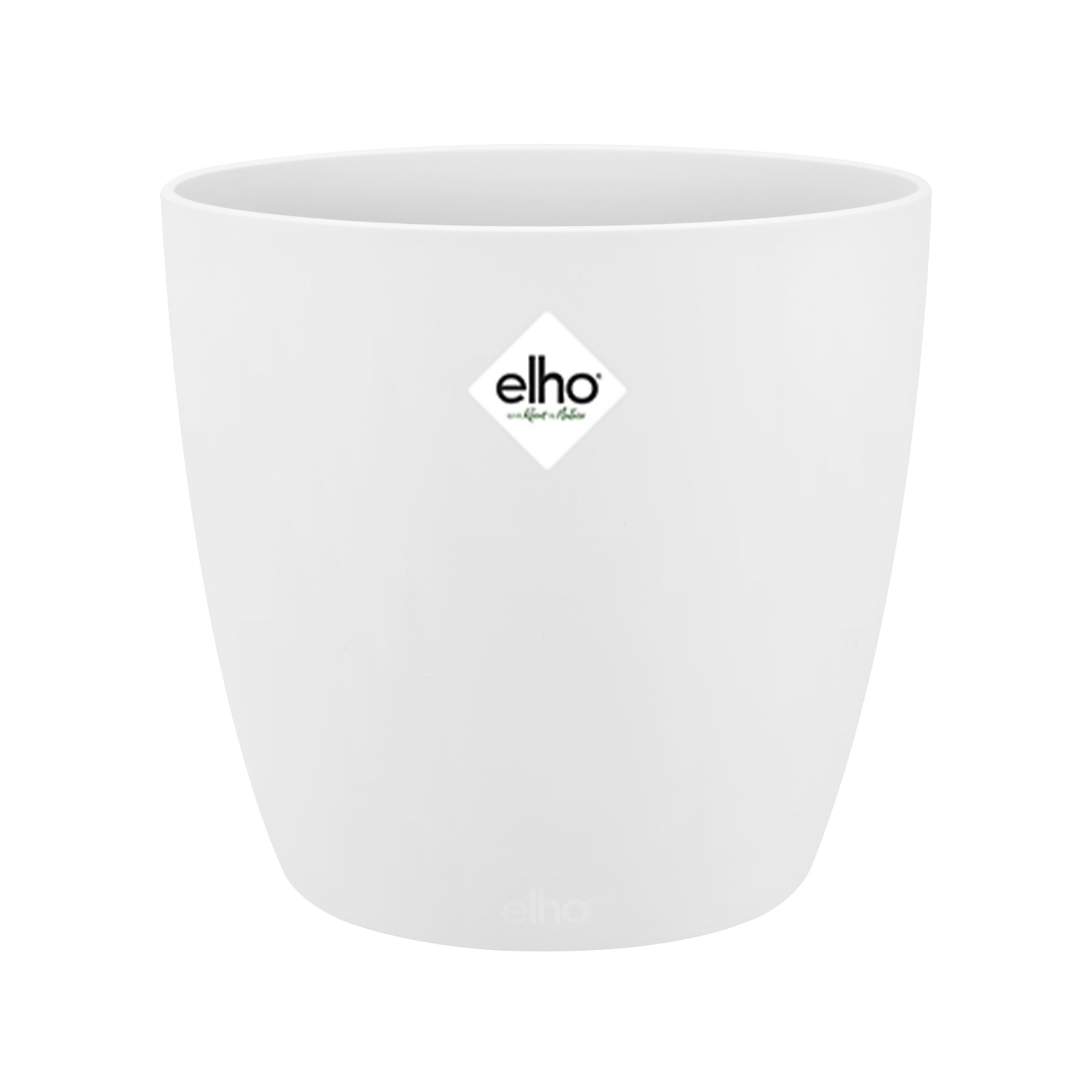 Elho Bloempot Brussels rond - wit - Willemse