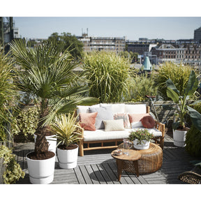 Bloempot Elho greenville wit