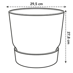 Bloempot Elho greenville bladgroen