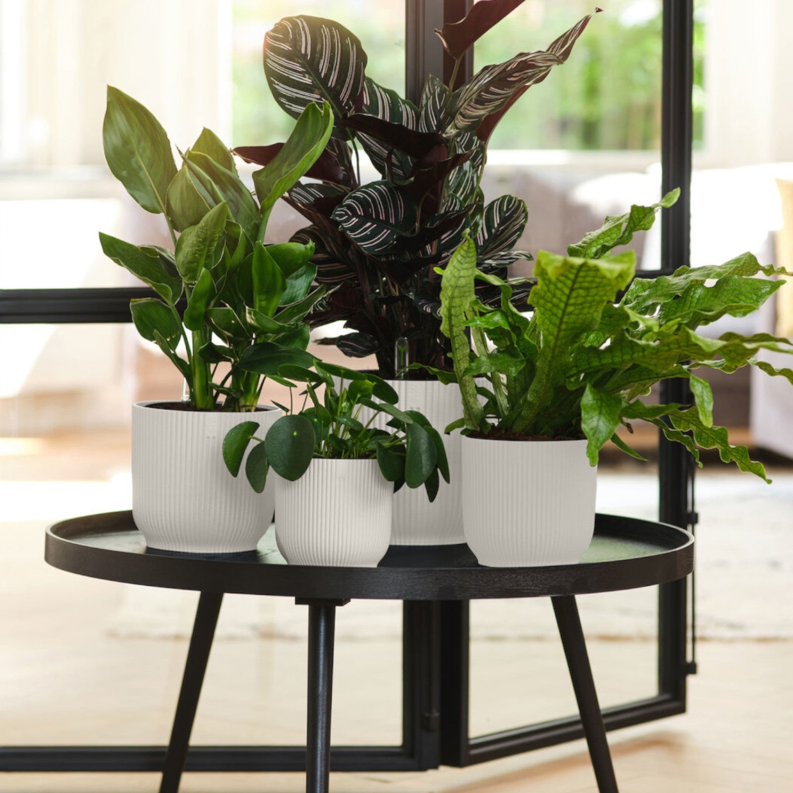 Bloempot Elho vibes fold zijdewit