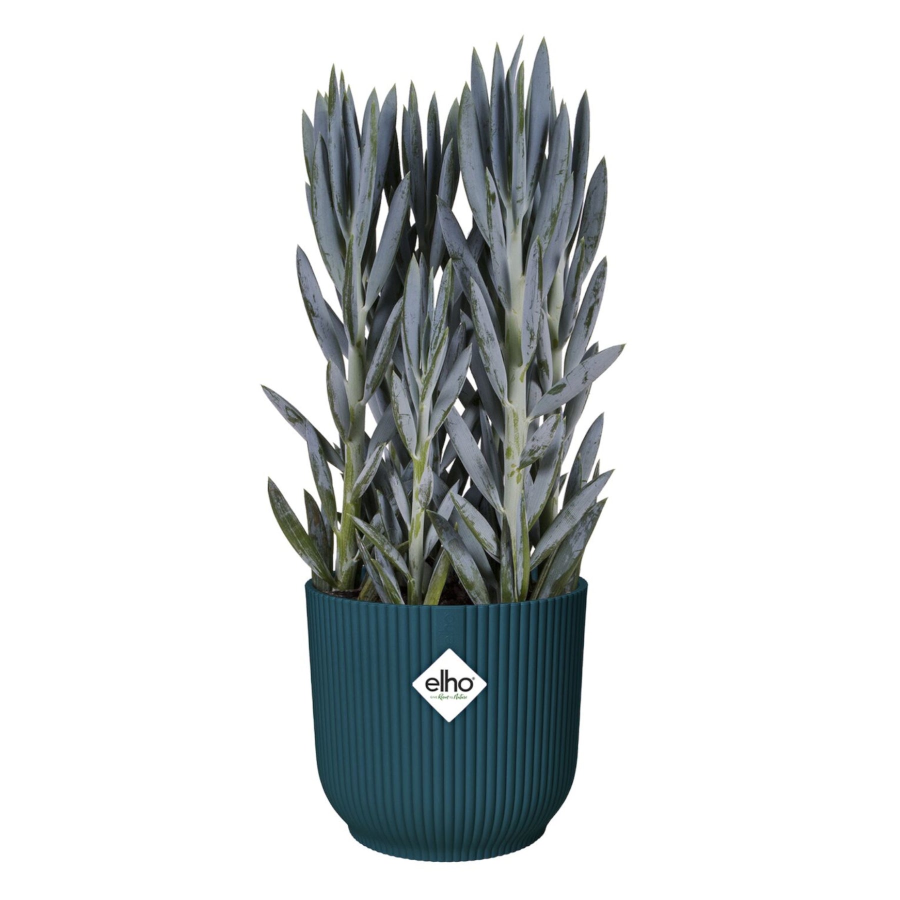 Bloempot Elho vibes fold diepblauw